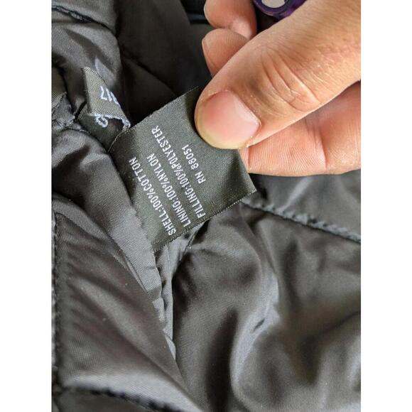 TN-MOUNTAIN Carhart Style Quilted Lined Mens Workwear Jacket Black Hooded L - Picture 12 of 12